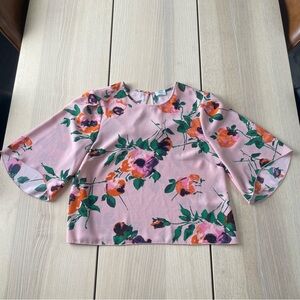 Aritzia Wilfred floral blouse size small, ladies Aritzia blouse small